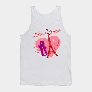 I Love Paris Tank Top